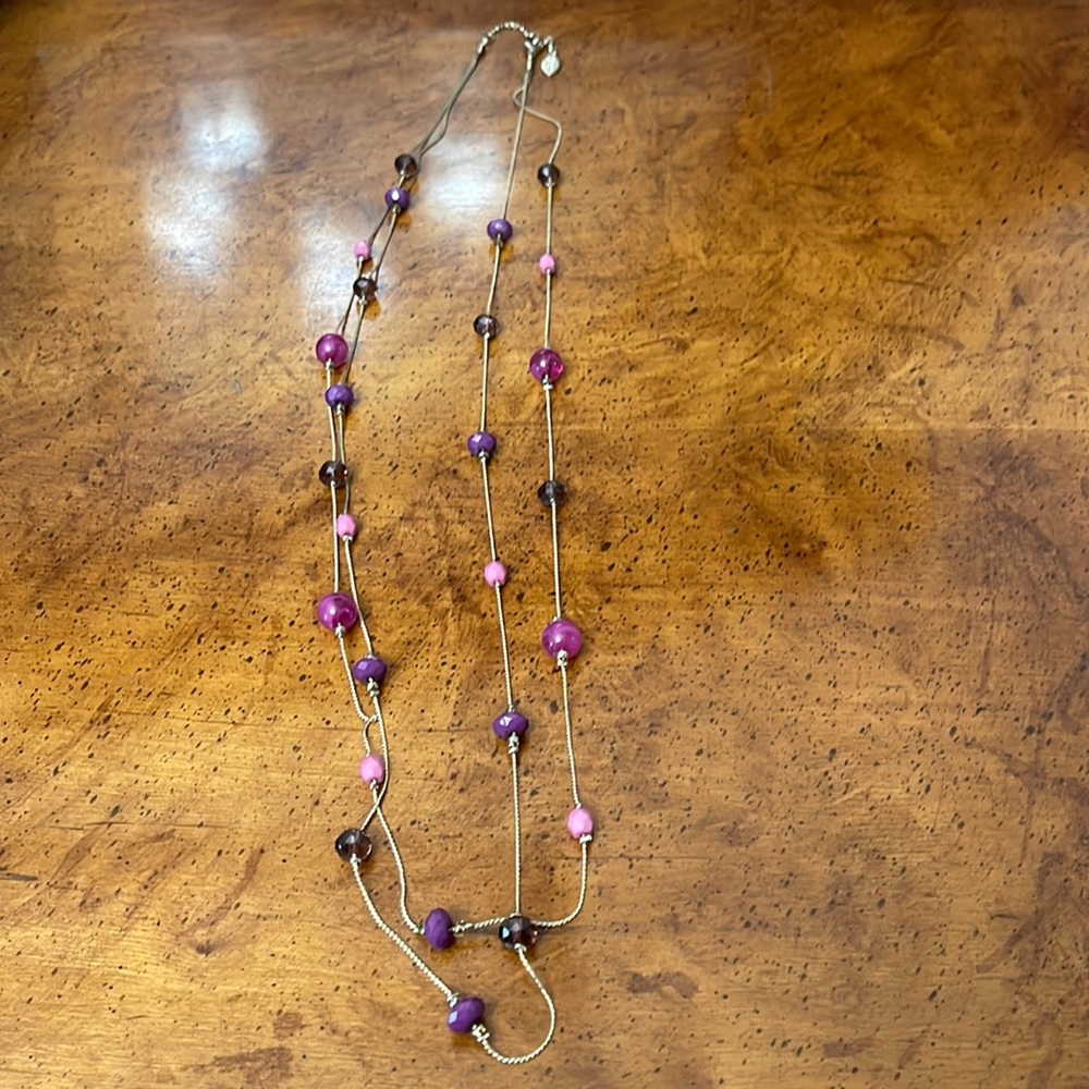 Ann Taylor Double strand necklace